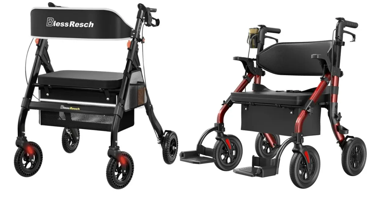 BlessReach Bariatric Rollator — Best Bariatric Comfort