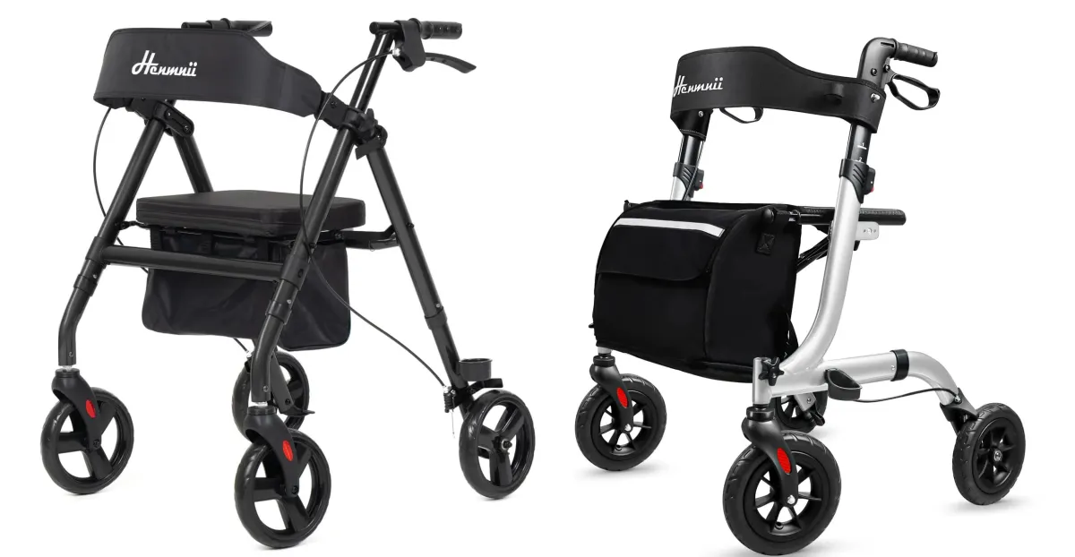 Henmnii Lightweight Rollator — Best for Travel
