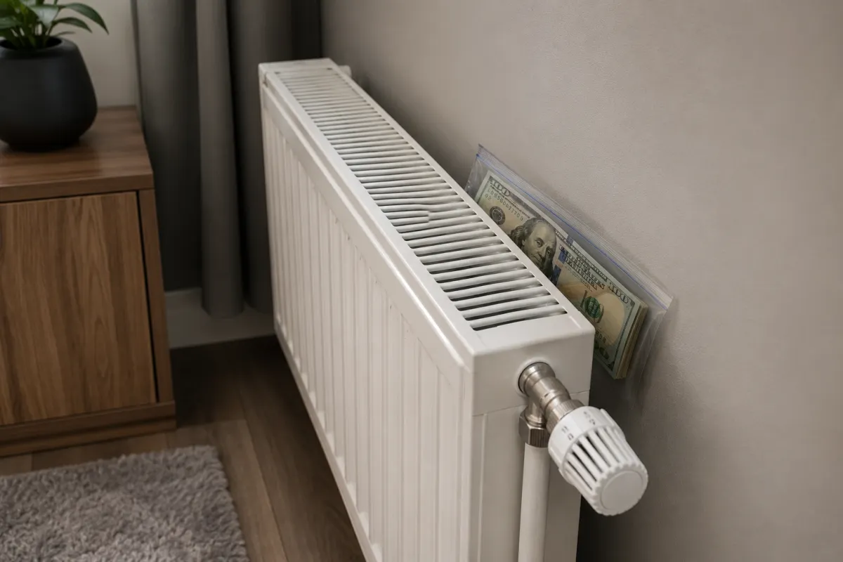 Behind Fixed Appliances