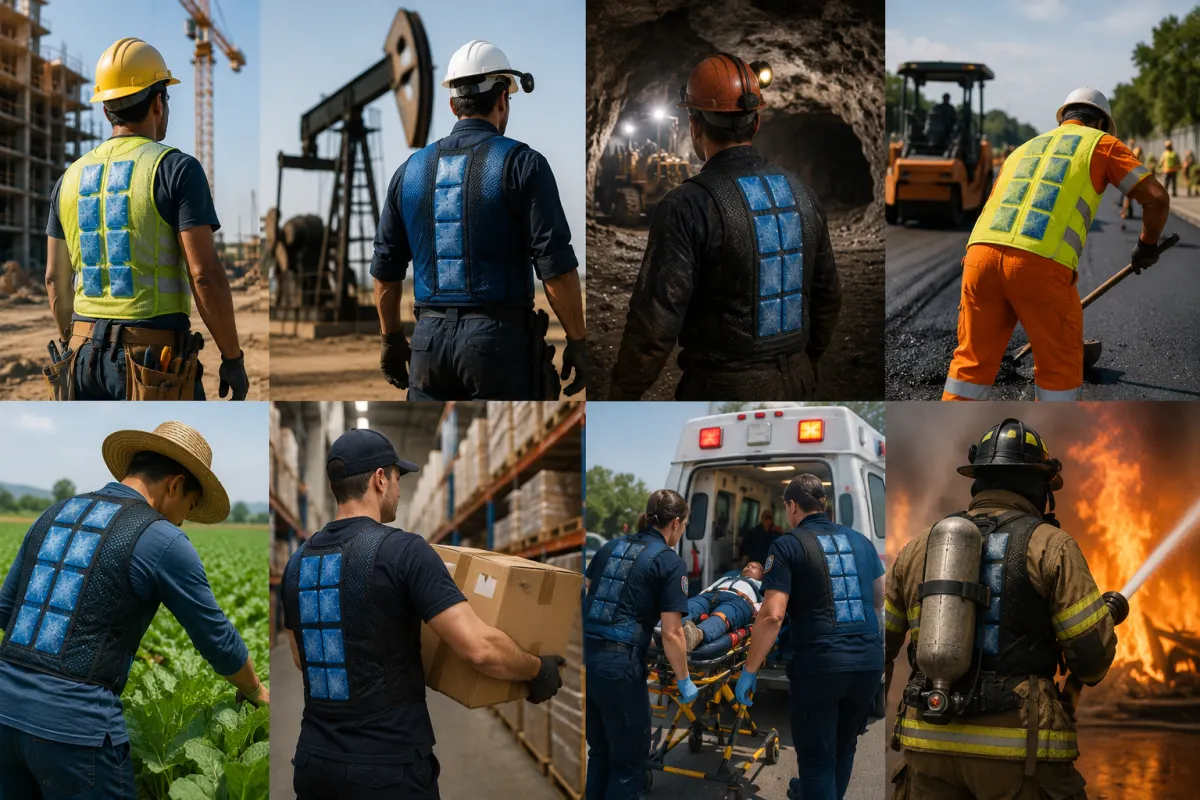 The Industries Adopting Cooling Vests the Fastest