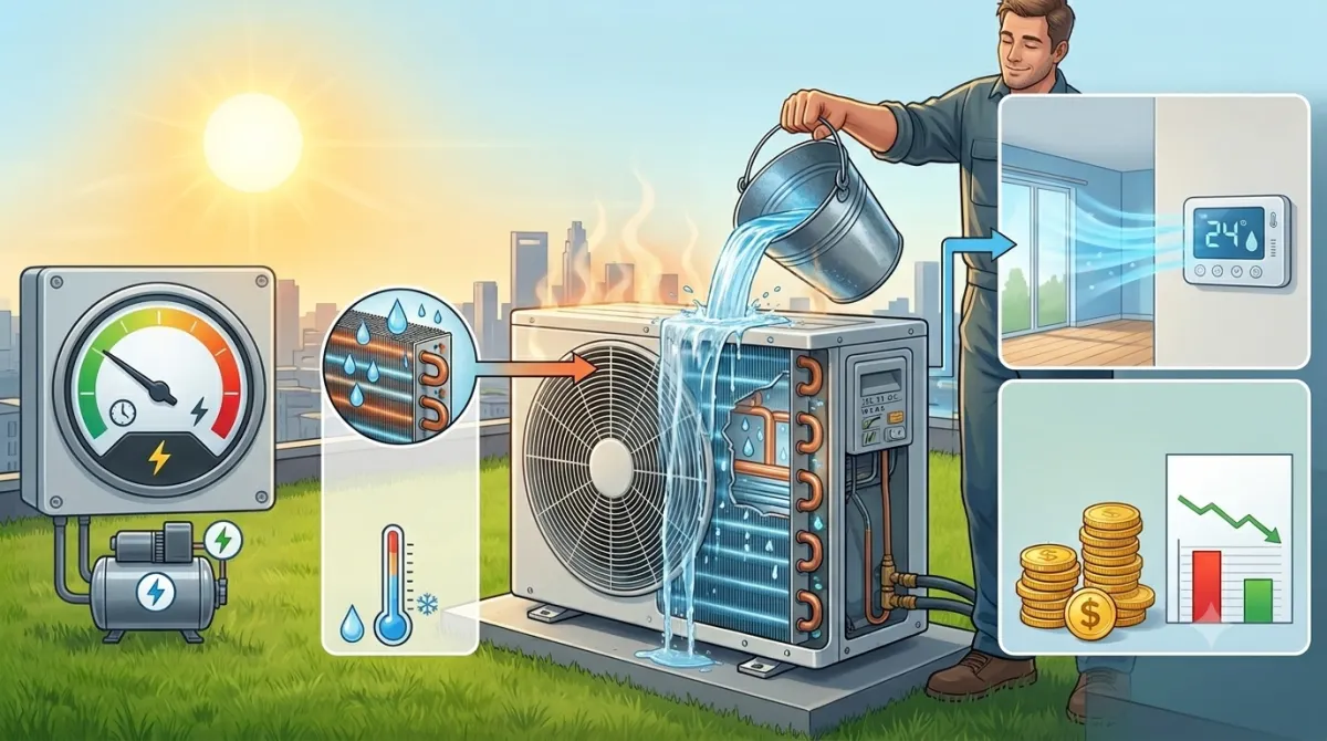 Can Pouring Water on Your AC Compressor Improve Cooling and Lower Energy Bills?