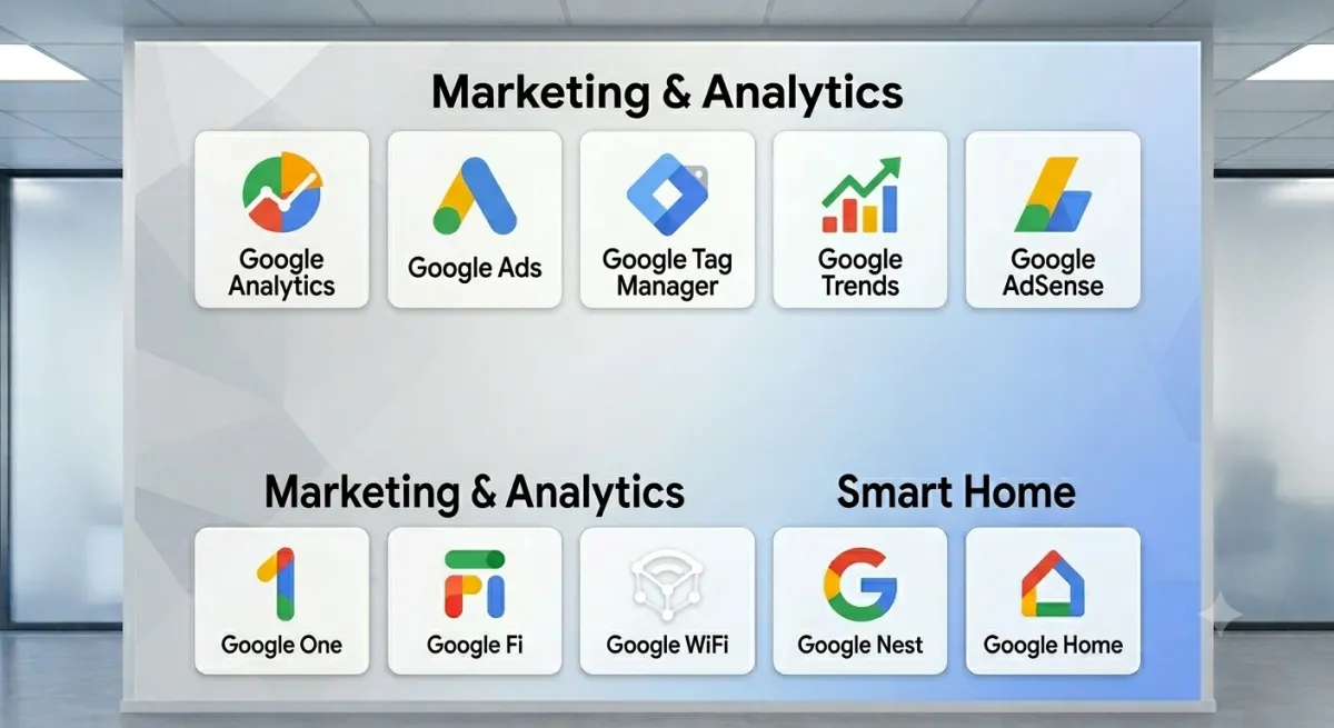 Marketing & Analytics google services