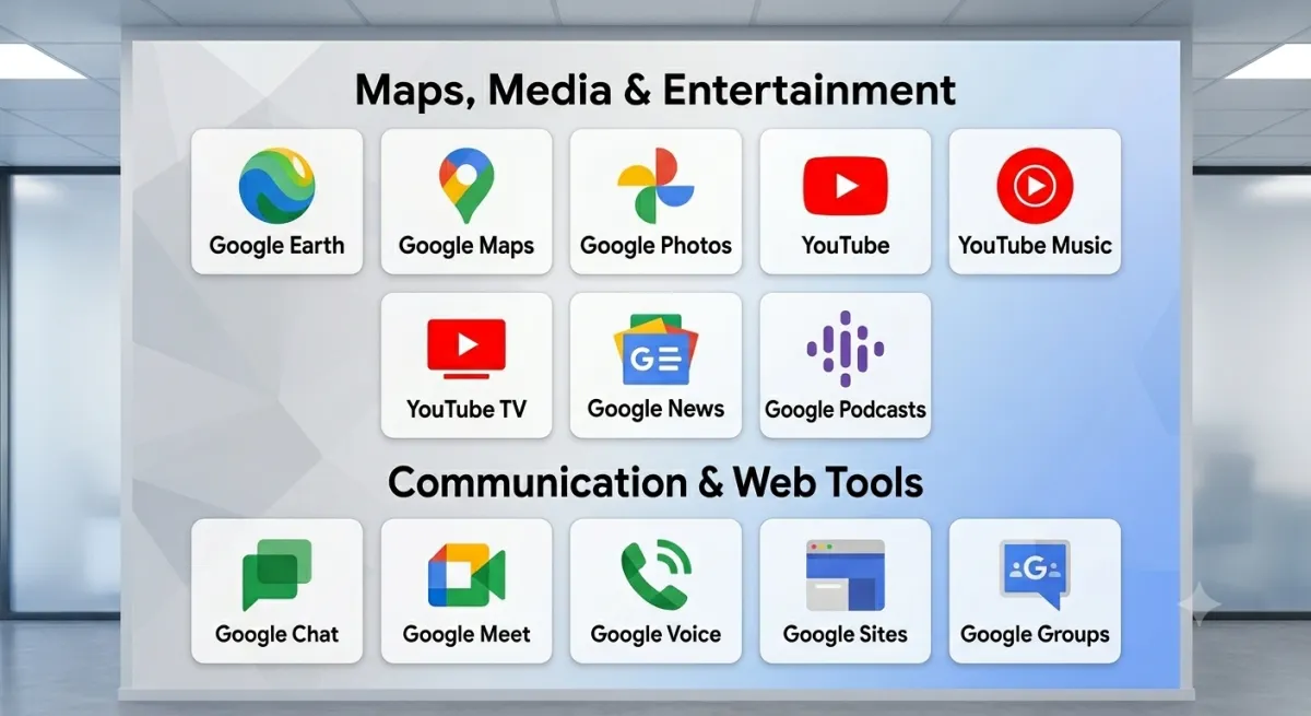 Maps, Media & Entertainment