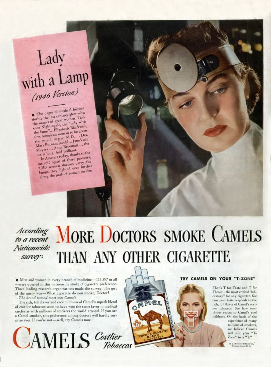 Why Doctors Recommended Cigarettes in the 1940s, and How Tobacco Ads Fooled the Public