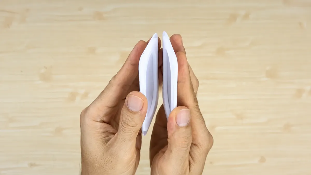 Small Portable Container from Wet Wipe Lids