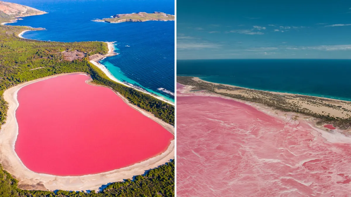 This Lake on Australia's Middle Island Is So Pink It Looks Photoshopped