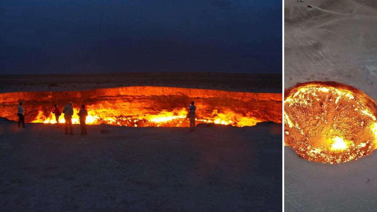 The Door to Hell in Turkmenistan Has Been Burning Continuously Since 1971