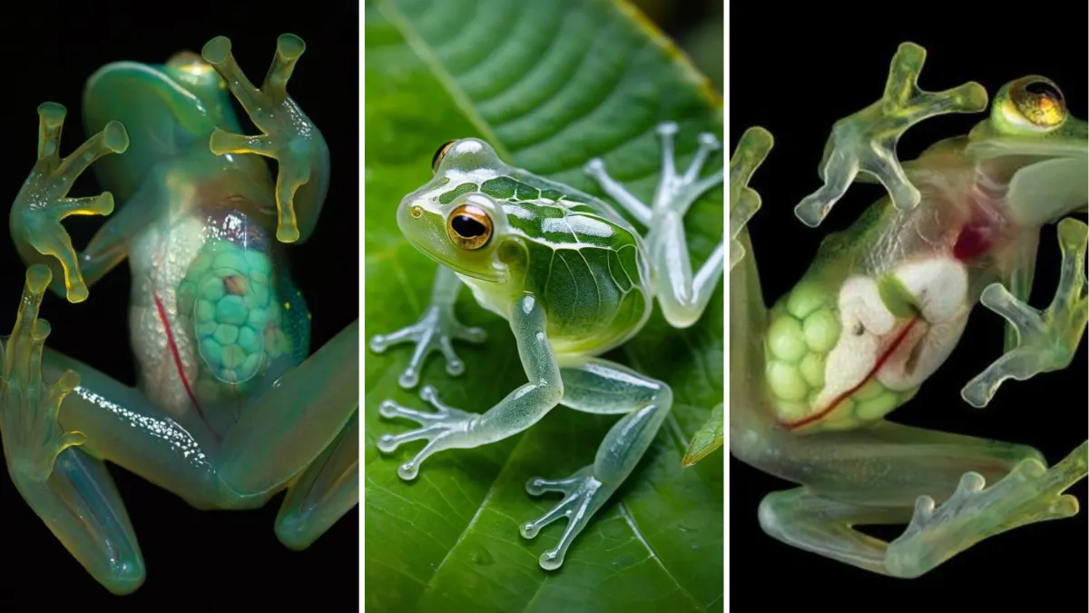 Costa Rica's Glass Frogs Have Nearly Transparent Skin and Hearts Visible to the Naked Eye