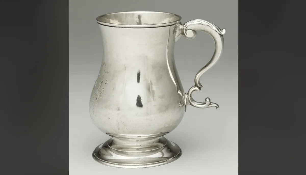 A Silver Mug Crafted Around 1780 Reflects the Elegance of Early American Silversmithing