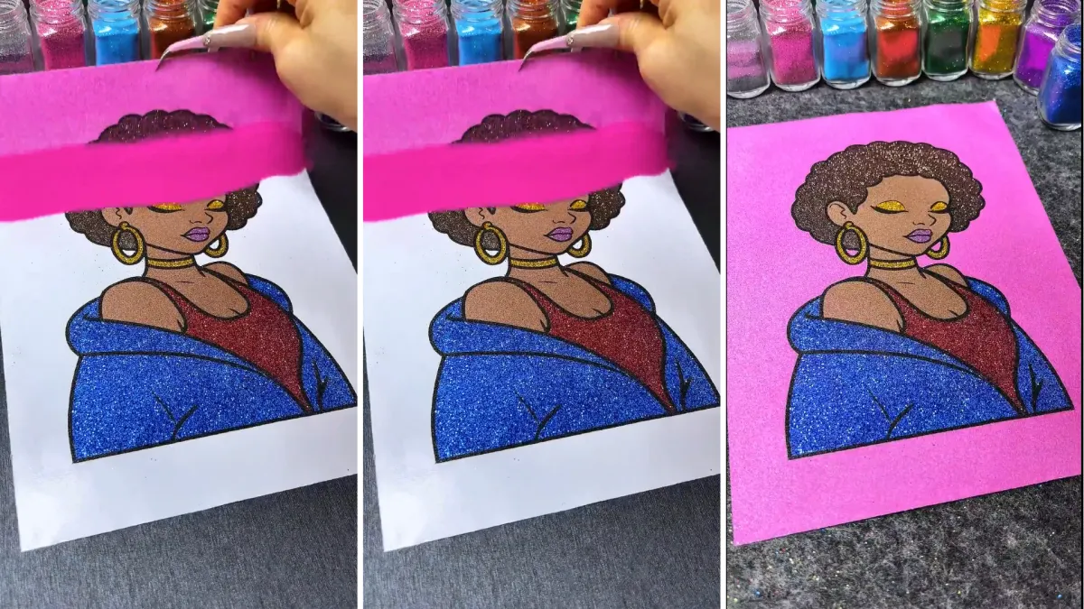 Revealing the Finished Artwork