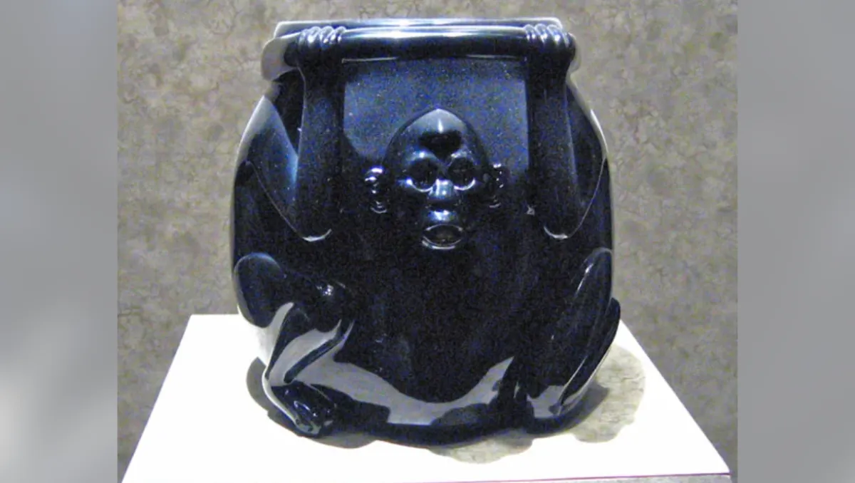 A 1,300-Year-Old Stone Jar That Reflects Like a Mirror