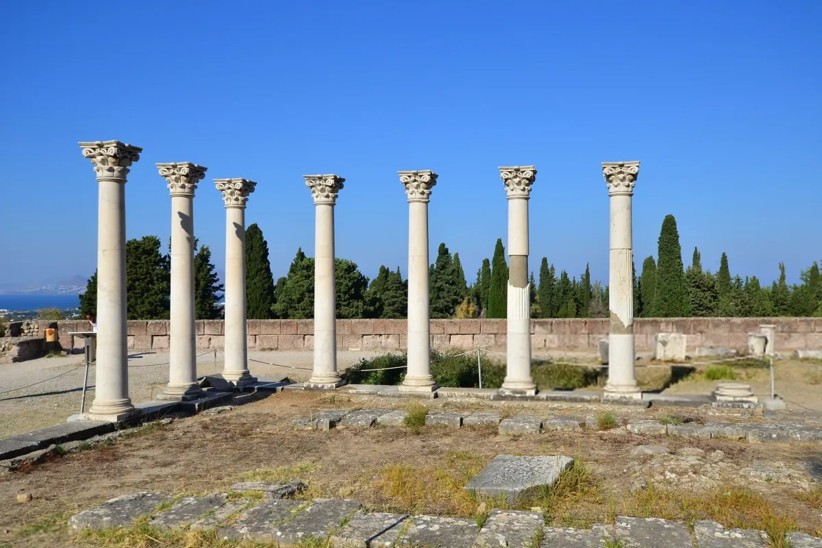 Asclepion In Kos Greece