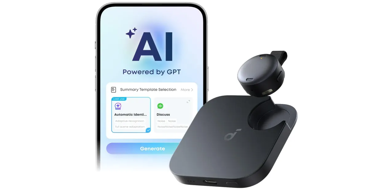 Soundcore AI Voice Recorder