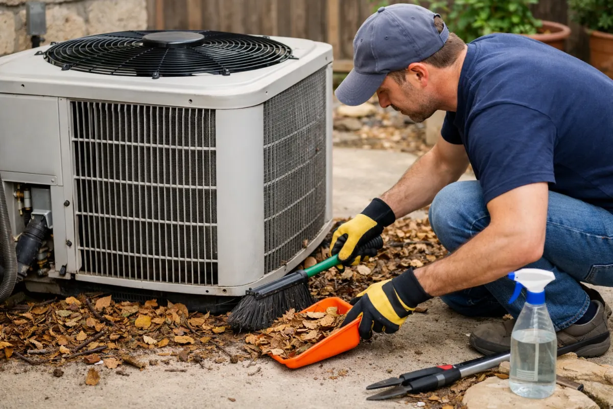 Keep the Outdoor Unit Clear