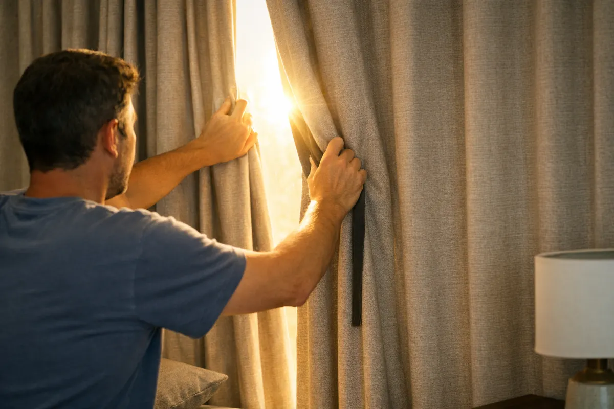 Close Curtains During the Day