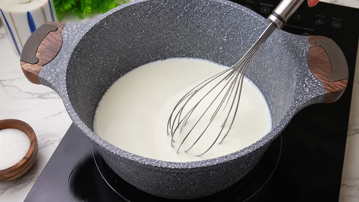 Step 2: Warm the Milk