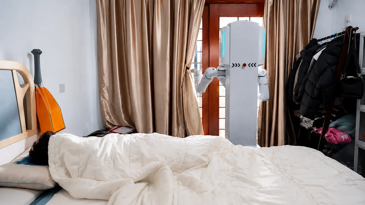 The AI Robot Starts the Day Before You Wake Up