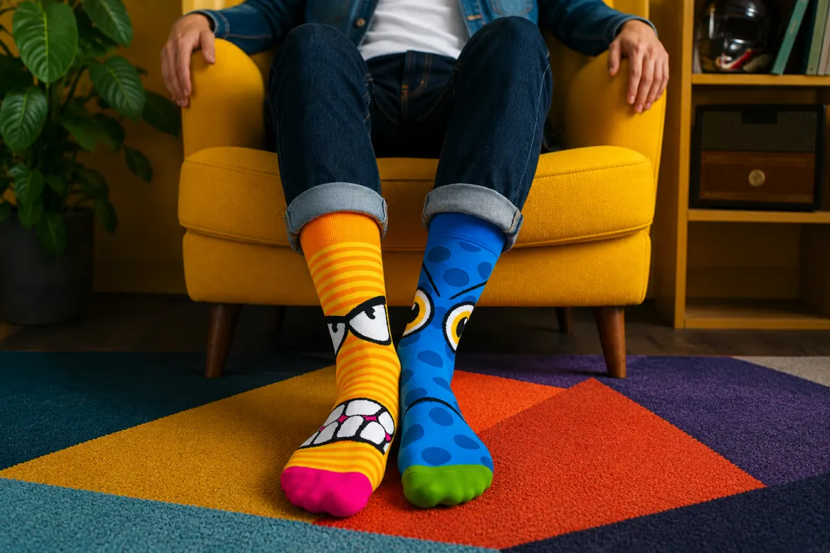 wear-mismatched-socks