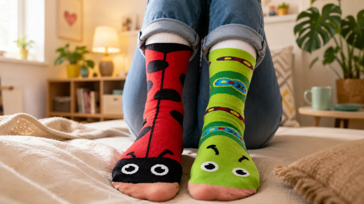 Why Mismatched Socks Are the Hottest Fashion Trend Right Now