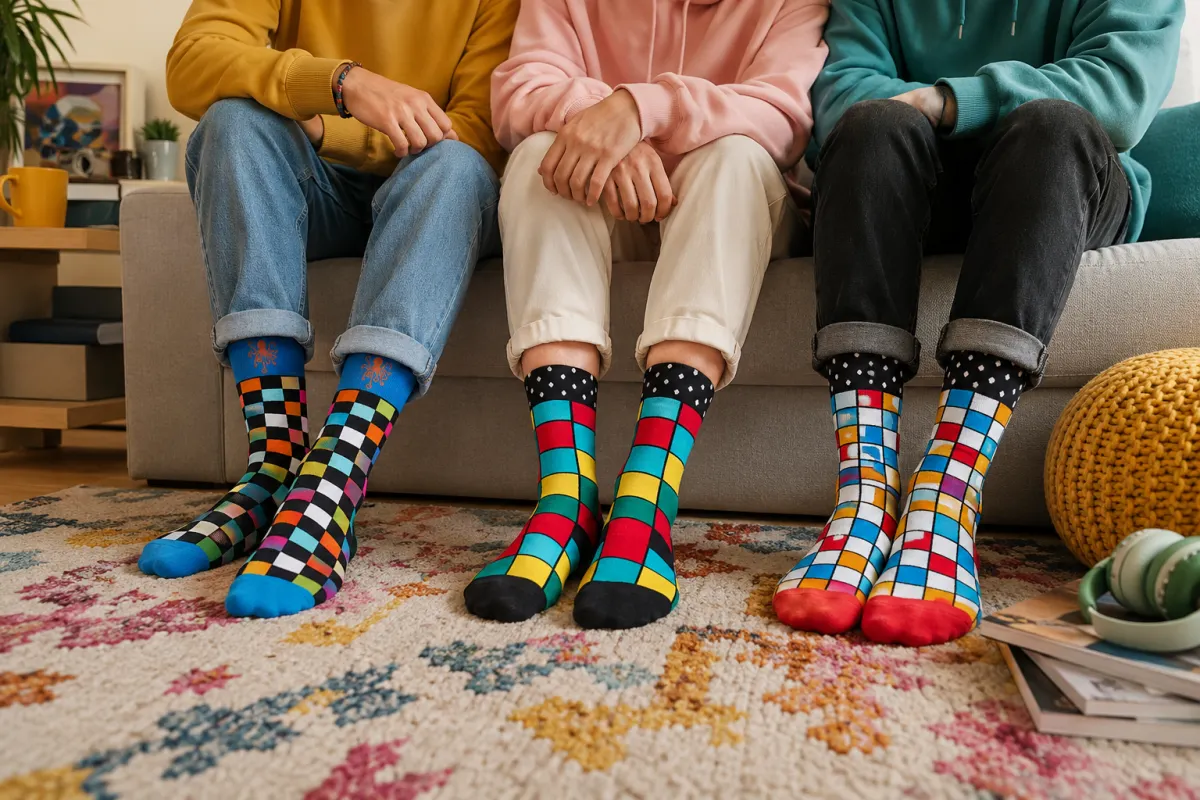 Why Mismatched Socks Are the Hottest Fashion Trend Right Now