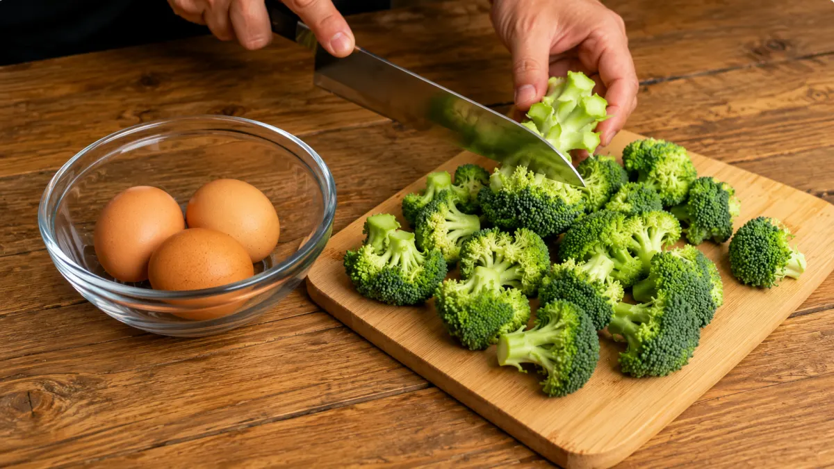 Skip the Oven,This Cheesy Broccoli & Egg Skillet Is Ready in Just 10 Minutes