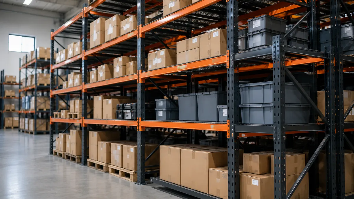 Adjustable Industrial Shelving