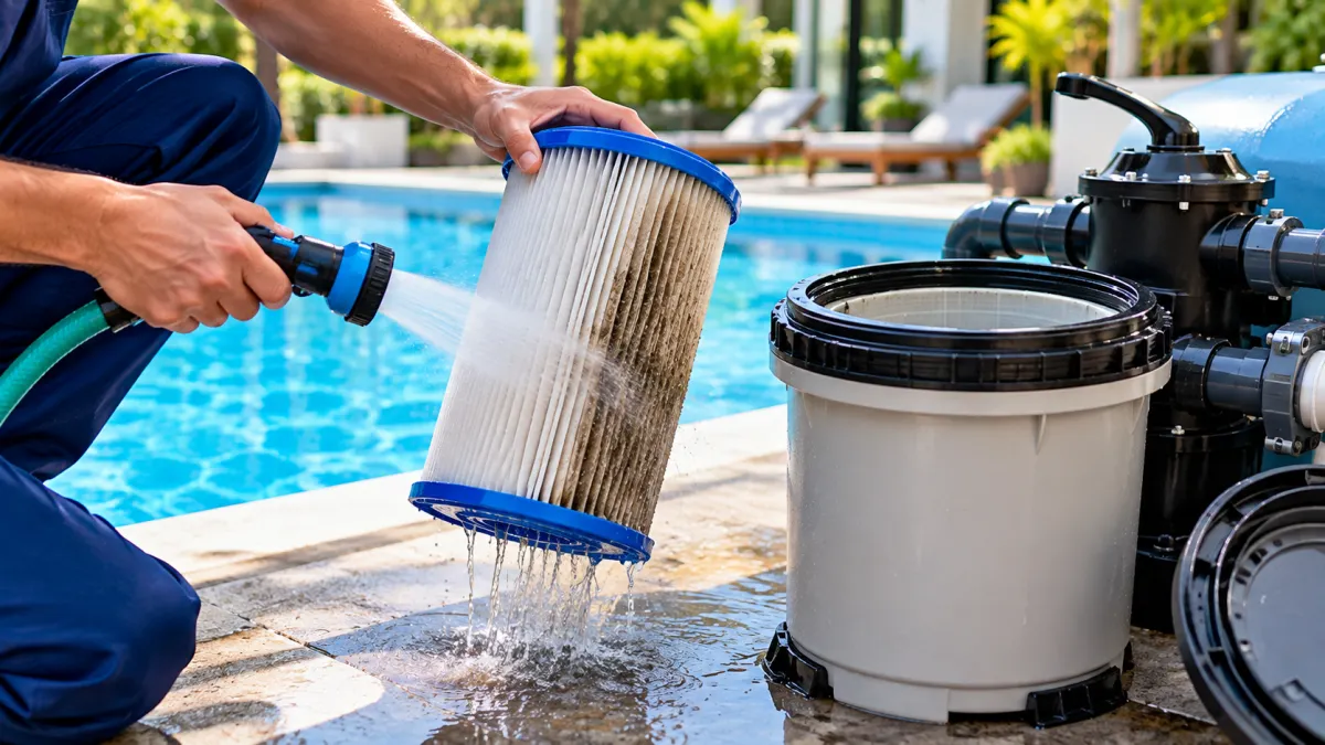 Clean the Pool Filter