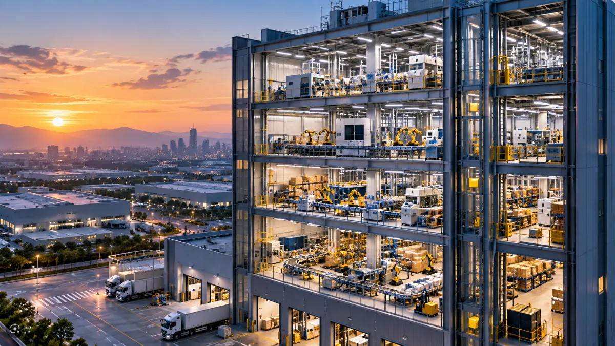 why-are-factories-getting-taller-instead-of-wider