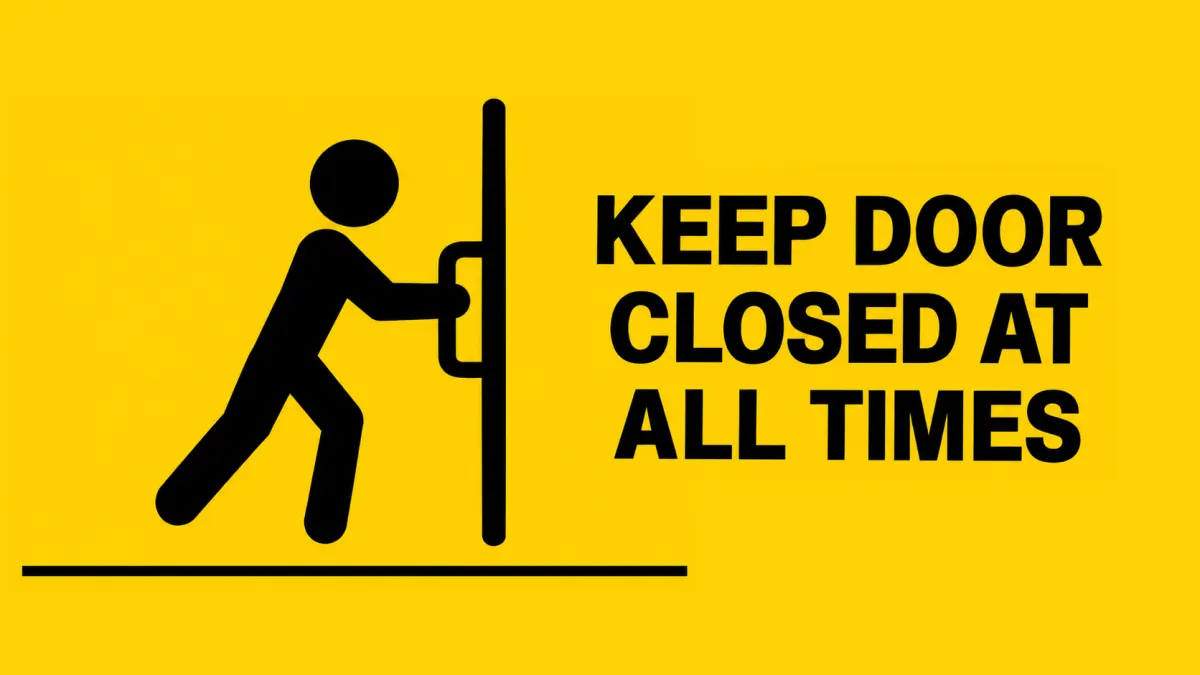 Keep Doors Closed