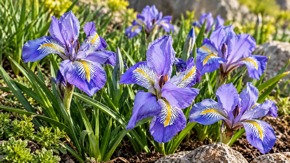 Winter Iris (Iris unguicularis)