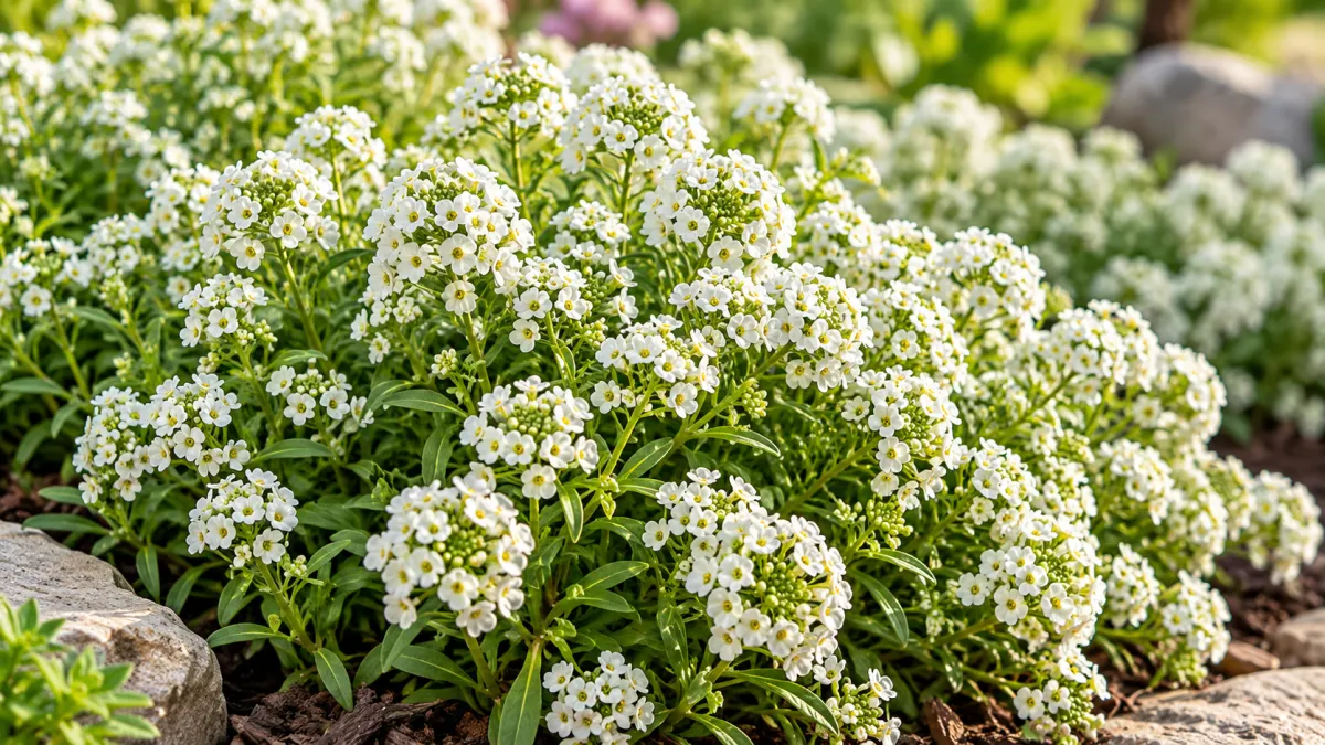 Sweet Alyssum (Lobularia maritima)