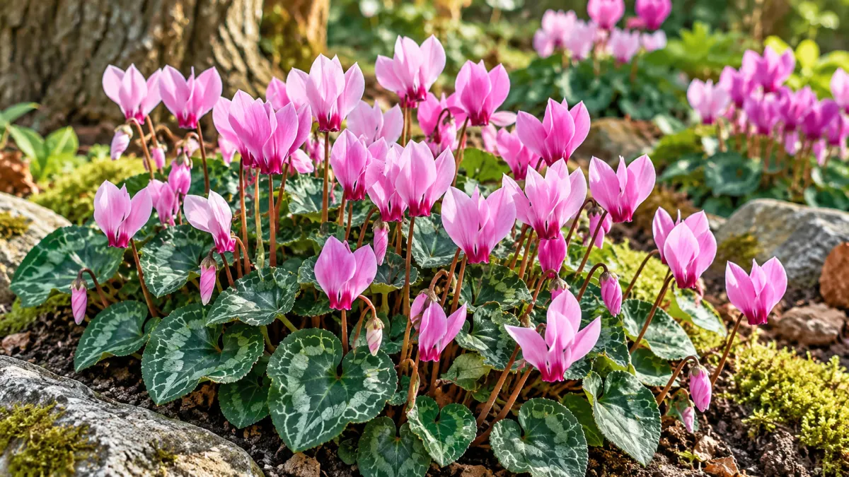  Ivy-Leaved Cyclamen (Cyclamen hederifolium)
