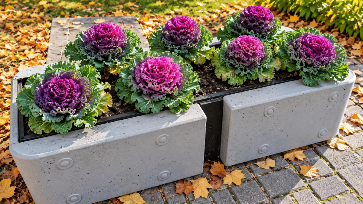 Ornamental Kale (Brassica oleracea var. acephala)