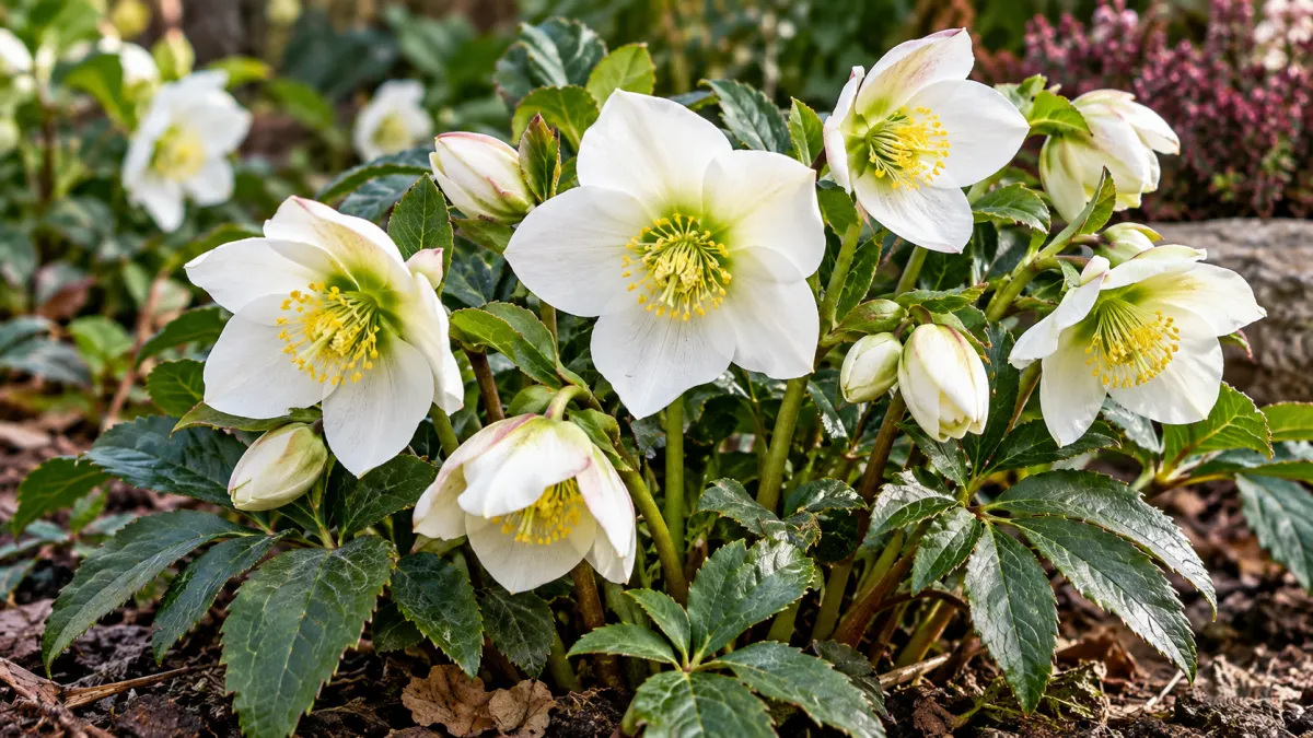 Christmas Rose (Helleborus niger)