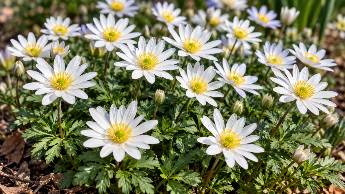 Grecian Windflower (Anemone blanda)