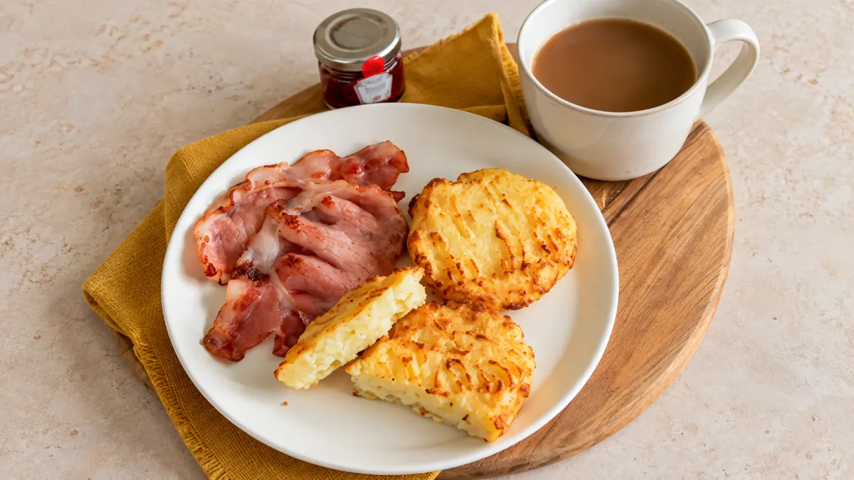 Light Potato Egg Patties