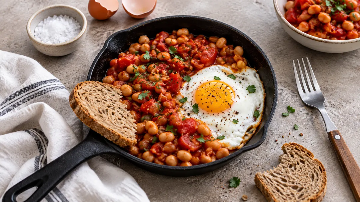 Egg and Beans