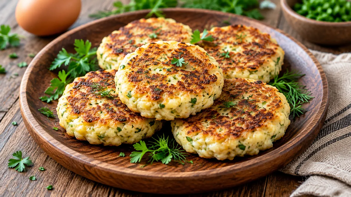 One-Egg Herb Patties