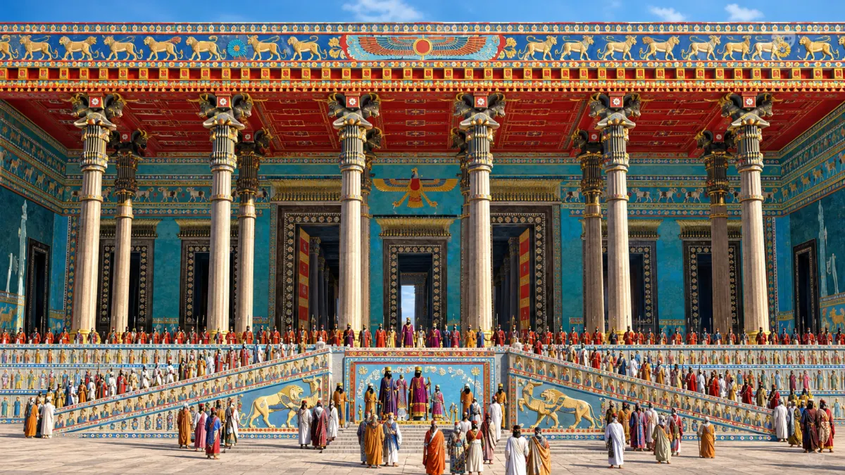 What Did Persepolis Look Like Before Its Destruction?
