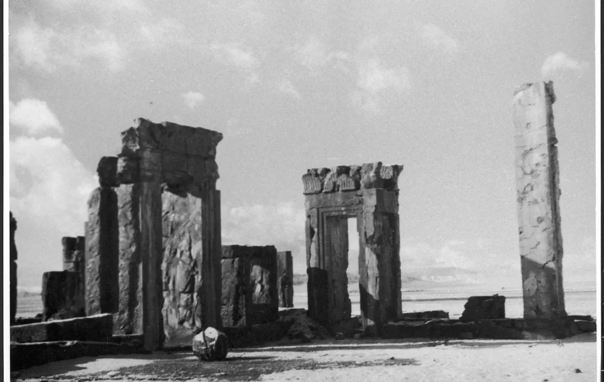 Why Was Part of Persepolis Buried, and How Was It Excavated?