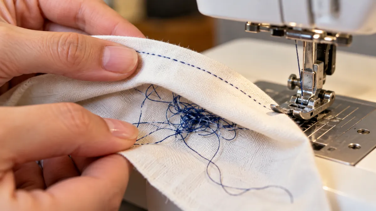 Why Does Thread Bunch Up Under the Fabric?