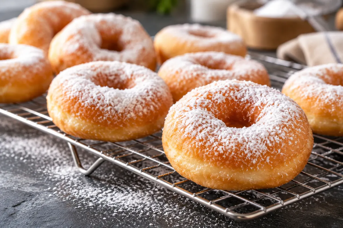 Drain the Excess Oil and Decorate the Donuts