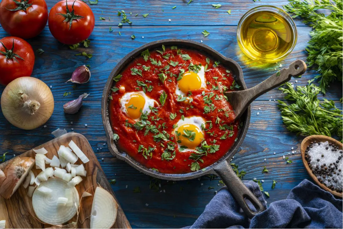 Spanish Tomato and Egg Stew