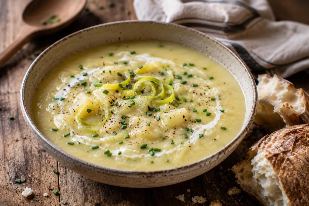 Scottish Potato and Leek Breakfast Stew