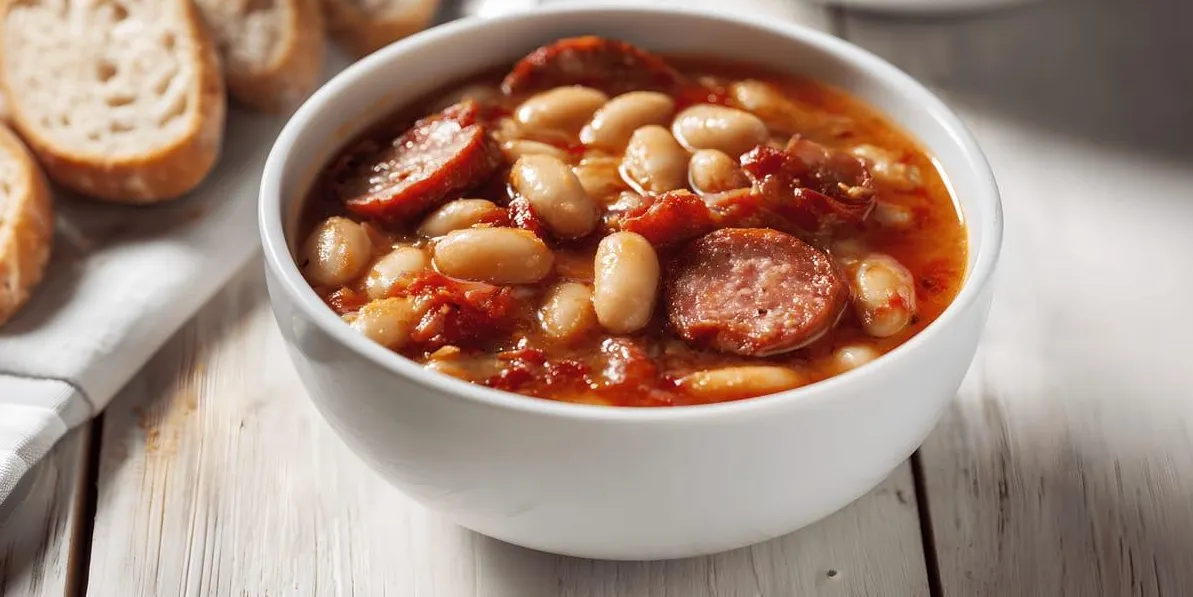 Spanish Chorizo and White Bean Stew