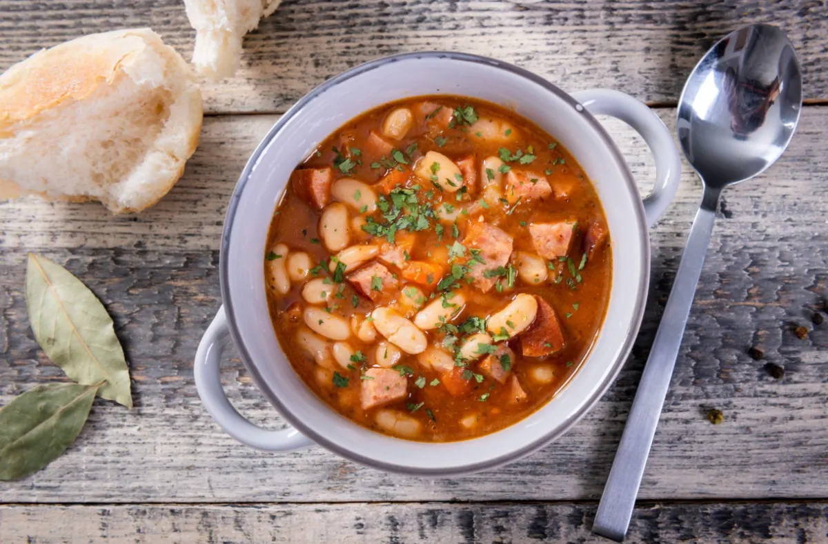 Scottish Sausage and Bean Stew