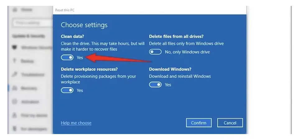 Enable Data Cleaning