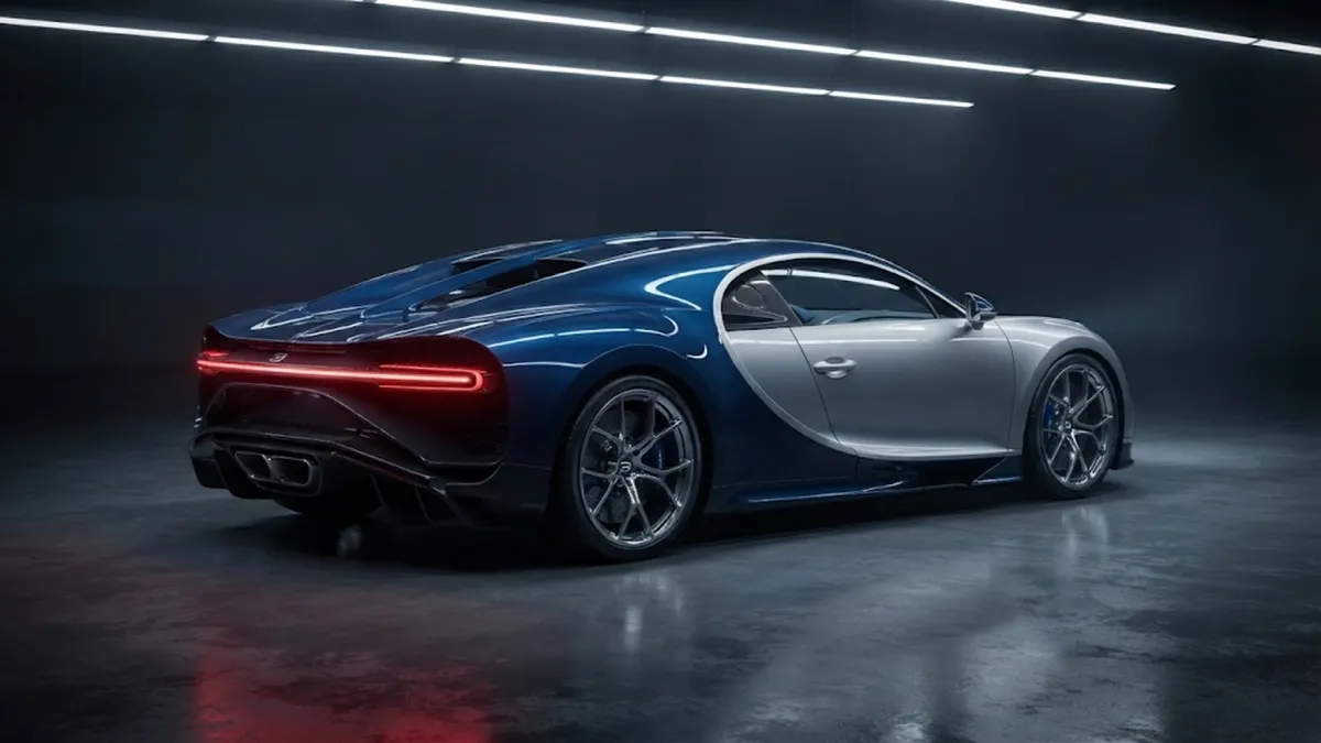Bugatti Tourbillon V16 Hybrid Hypercar