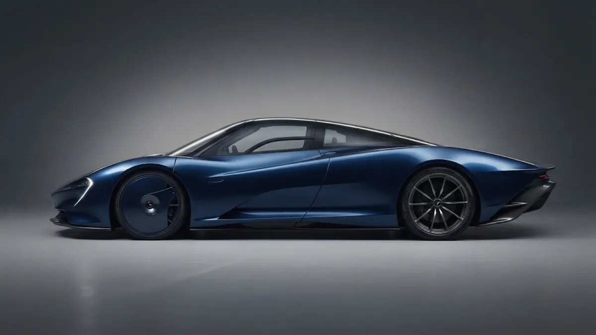 McLaren Speedtail Elongated Hyper-GT Streamliner Profile