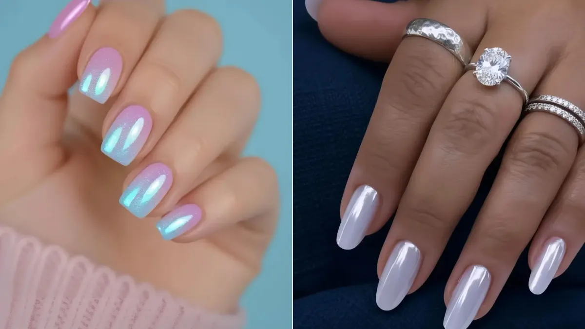 Chrome and Mirror Nail Ideas